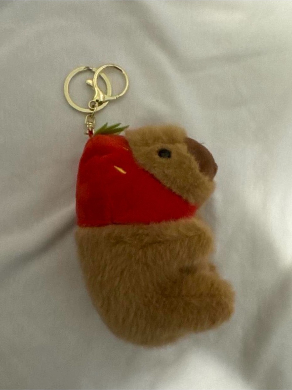 Capybara keychain